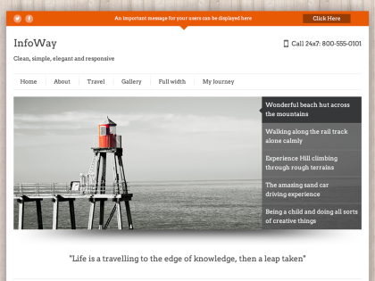 InfoWay WordPress Theme