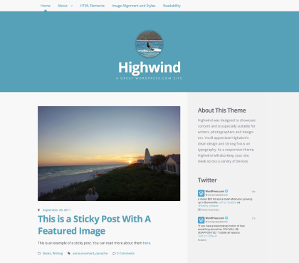 Highwind WordPress Theme