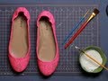 DIY Hot Trends - PUNK OUT YOUR FLATS WITH APPLIQUE