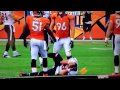 Matt Schaub Losses part of Ear in Hit by Joe Mays HD