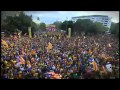 Les millors imatges de la Via Catalana (TV3)