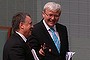 Kevin Rudd and Joel Fitzgibbon during question time at Parliament House Canberra on Monday 24 June 2013.