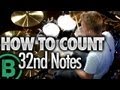 How To Count 32nd Notes - Beginner Drum Lessons