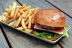 Grab a burger and enjoy a chilled out afternoon at the Boatbuilders Yard.