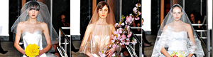 Caroline Herrera's bridal fashion.