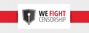 We fight censorship