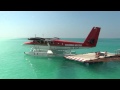 Maldivian air taxi Twin Otter takeoff