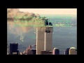 Chopper 4 at WTC 2 on 911 in slow motion