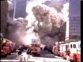 9/11 - WTC 2 Collapse nearby with audio, misc., and WTC 1 Chopper2