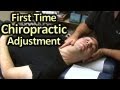 First Time Chiropractor Neck & Back Adjustment Demonstration by Austin Chiropractic Care