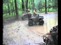 Lots of Sloppy 4 Wheeler Mudding and My Roll Over! LOL!