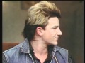 Bono on the 'Late Late Show' - 1983