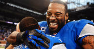 Image: Detroit Lions wide receiver Calvin Johnson (© Andrew Weber-USA TODAY Sports)