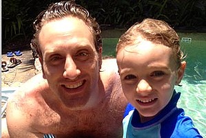 Sydney laywer Dion Vertzayas has bought a $710,000 one-bedroom apartment for his son for his birthday. His son is turning 6. Father Dion and son Dean Vertzayas