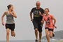 Andrew Daddo with daughters Anakibi & Jasper.