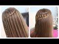 Feather Waterfall & Ladder Braid Combo | Cute 2-in-1 Hairstyles