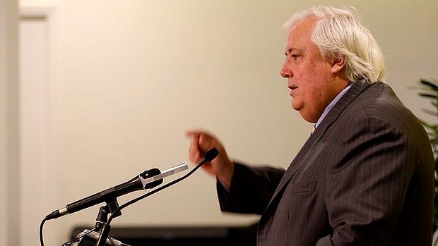 Speaking at a press conference in Melbourne, Clive Palmer said he had his eyes set on next year’s Victorian state election,