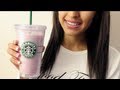 DIY Cotton Candy Frappuccino