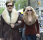 Will Ferrell and Christina Applegate in Anchorman 2