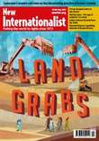 Cover of New Internationalist magazine - Land grabs
