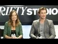 Chris Hemsworth and Olivia Wilde Rush Interview - TIFF 2013