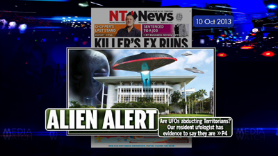 Facts abducted by aliens at NT News