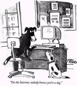 On the internet, no one knows you're a dog - New Yorker / Peter Steiner