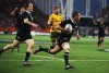 Aaron Cruden scores a try for New Zealand against Australia