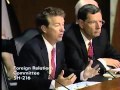 Rand Paul Grills John Kerry During Syria Senate Hearing - September 3, 2013