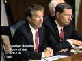 Sen. Paul Questions Sec. Kerry at Senate Foreign Relations Committee Hearing- September 3, 2013