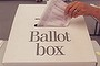 Ballot box.