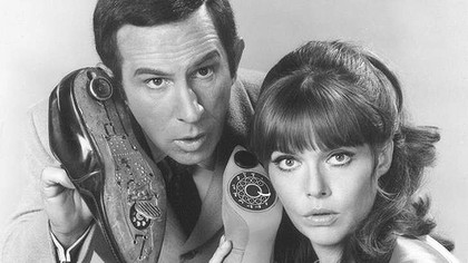 Picture supplied for publicity purposes. From the television program pic shows a scene from the tv program ' Get Smart ' starring don adam and barbara feldon