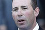 Horseracing at Caulfield , Race 4. Inglis Premier . winning trainer Dean Binaisse after Carnero won. .   The Age Sport Picture By Vince Caligiuri , 1st March 2008 .