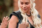 Emilia Clarke as Daenerys Targaryen in Game of Thrones.