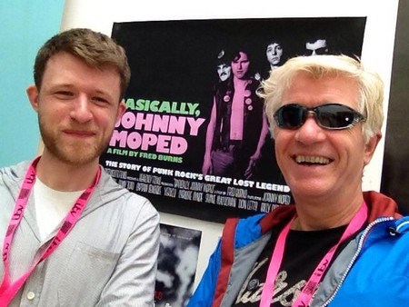 Director Fred Burns and his dad Captain Sensible