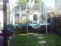 backflip 540 on a Trampoline