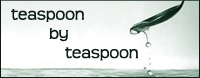 image of teaspoon in the ocean reading 'teaspoon by teaspoon'