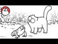 Tongue Tied - Simon's Cat