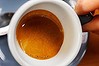 Good crema is an even layer of fine bubbles that is 'elastic'.