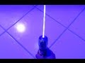 Homemade Lightsaber!?! MASSIVE 3W Handheld Laser Torching Stuff!!