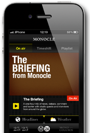 Monocle on iPhone