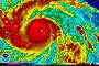 Typhoon Haiyan pictured on a NOAA satellite handout image.