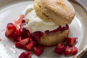 Strawberry shortcake.