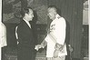 Peter Curtis and the last king of Laos, Sisavang Vatthana.