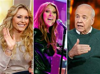 Lindsey Vonn's going for the gold (again), Celine Dion's back after six years and Tim Conway is out with a memoir.