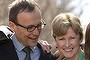 Australian Greens leader Senator Christine Milne with Adam Bandt.