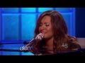 Demi Lovato - Skyscraper LIVE at Ellen 2011.