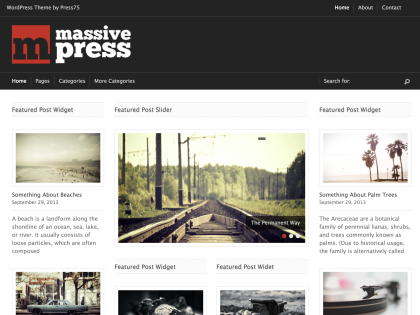 Massive Press WordPress Theme