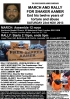 March and rally for Shaker Aamer