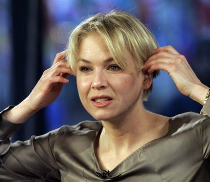 Oscar winning actress Renee Zellweger